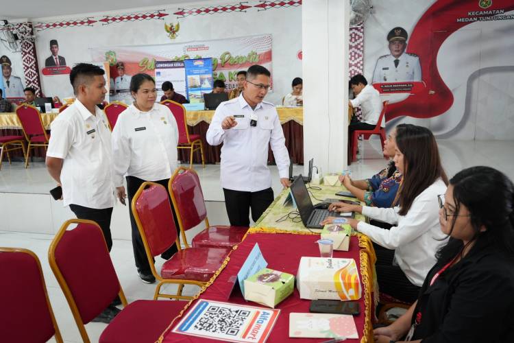 Job Fair Mini Diadakan di Kantor Camat Medan Tuntungan, Kadisnaker Medan: Tujuannya Untuk Lebih Mendekatkan Antara Pemberi dan Pencari Kerja
