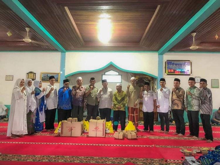 Wakil Walikota Padangsidimpuan Safari Penyambutan Maulid Nabi Muhammad SAW di Kecamatan Padangsidimpuan Angkola Julu