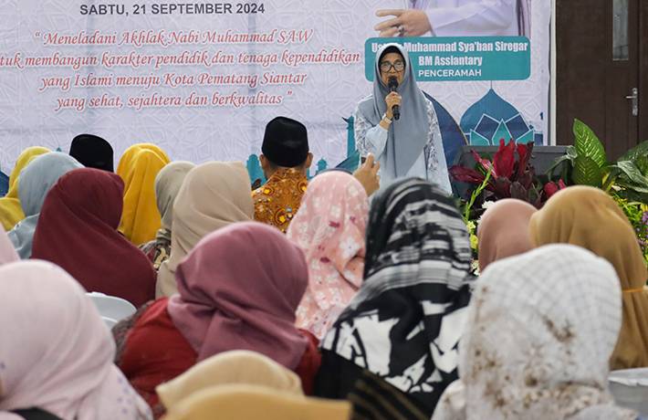 Walikota Pematangsiantar Ajak Para Guru Teladani Nabi Muhammad SAW dan Beri Teladan ke Pelajar