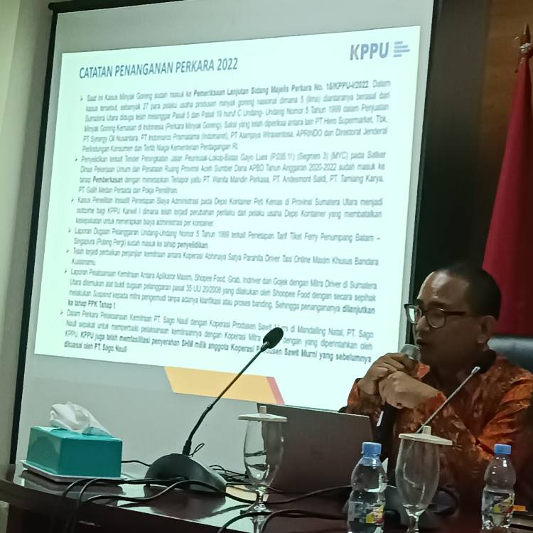 KPPU Kanwil I Terima Laporan 16 Kasus Hingga September 2024