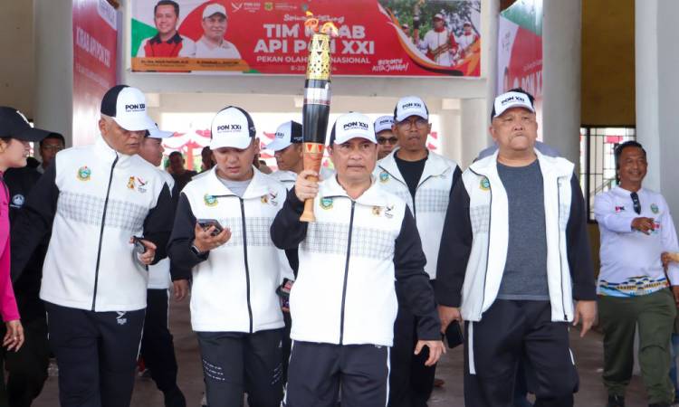 Kirab Api PON XXI 2024 di Sumut akan Singgah di 18 Daerah