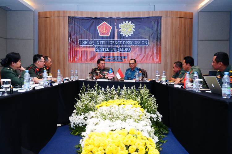 Waasintel Panglima TNI Pimpin Diskusi Intelijen Bersama BSPP ATM