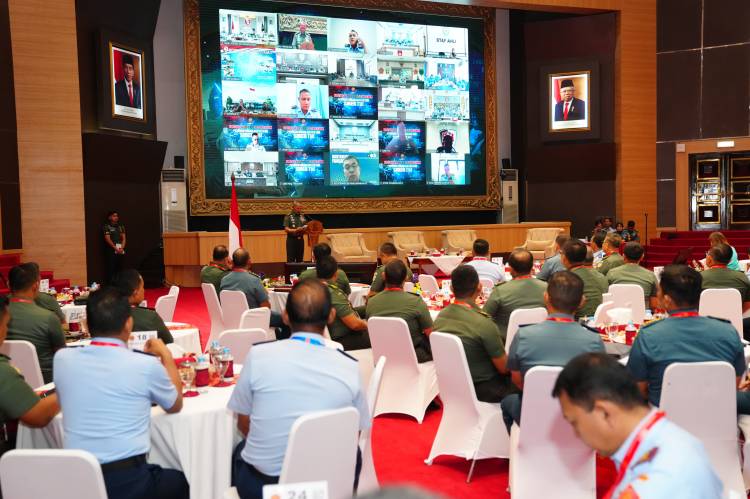 Kasum TNI  Buka FGD Pembentukan Angkatan Siber TNI