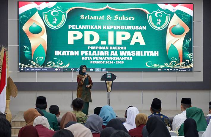 Walikota Pematangsiantar Apresiasi Aljamiyatul Washliyah Ajak Pelajar SMP Berorganisasi