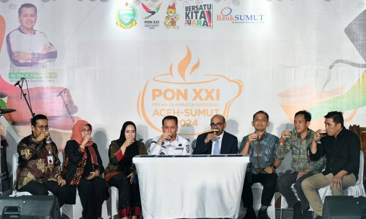 Pj Gubernur Sumut Launching Brand Tunggal &lsquo;Kopi Sumut&rsquo;