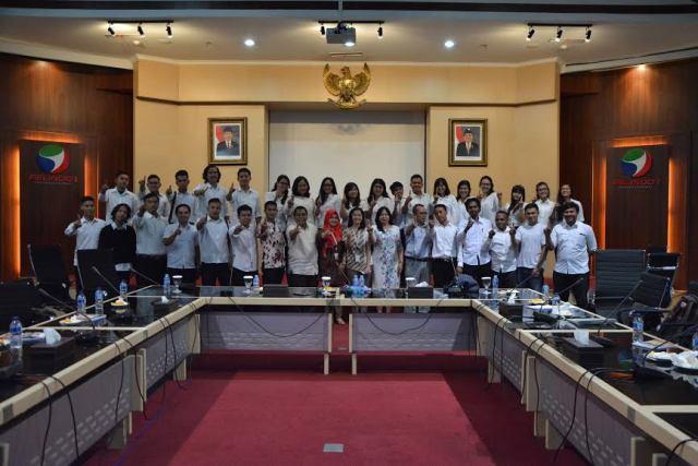 Mahasiswa Universitas Nomensen Lakukan Kunjungan ke Pelindo 1