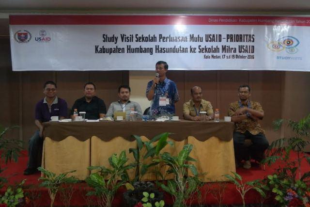 80 Tenaga Pendidik Kabupaten Humbahas Study Visit ke Medan