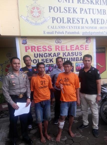 Melawan Saat Ditangkap, Pelaku Perampok Bersajam Ditembak Petugas Polsek Patumbak