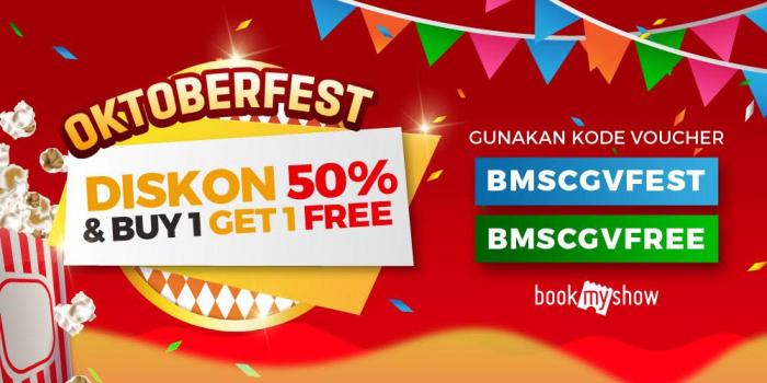 Rayakan Oktoberfest, BookMyShow Promosikan Nonton Hemat di Bulan Oktober