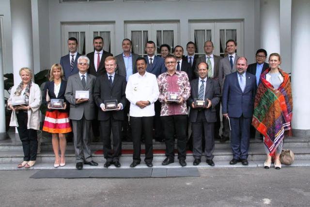 Gubsu Terima Kunjungan 16 Diplomat Uni Eropa 