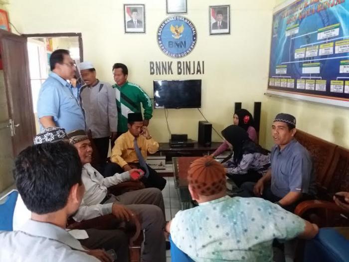BNN Lakukan Tes Urine kepada Pengurus DMI Kota Binjai