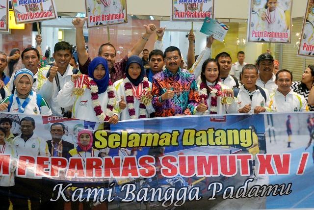 Raih Peringkat 3 di Peparnas, Gubernur Sumut Siapkan Bonus