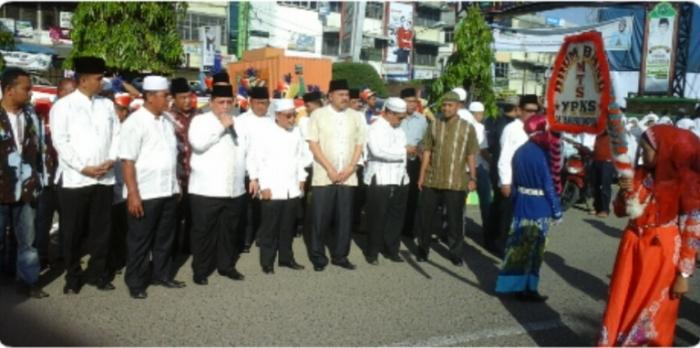 SIS MAN 2 Padangsidimpuan Ikuti Pawai Akbar Tahun Baru Hijriah