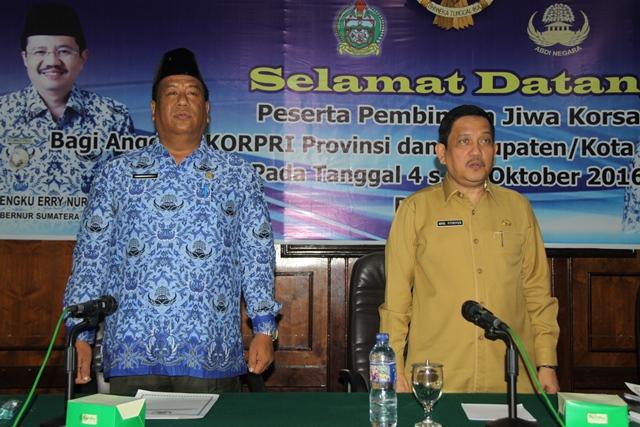 Tingkatkan Jiwa Korsa ASN, Korpri Provinsi Sumut Gelar Pembekalan