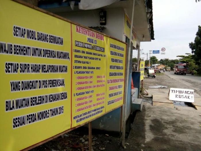 Pos Retribusi di Binjai Tutup, Spanduk Anti Pungli Bertebaran