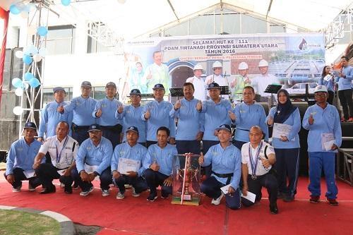 Walikota Medan Hadiri Puncak HUT Ke 111 PDAM Tirtanadi