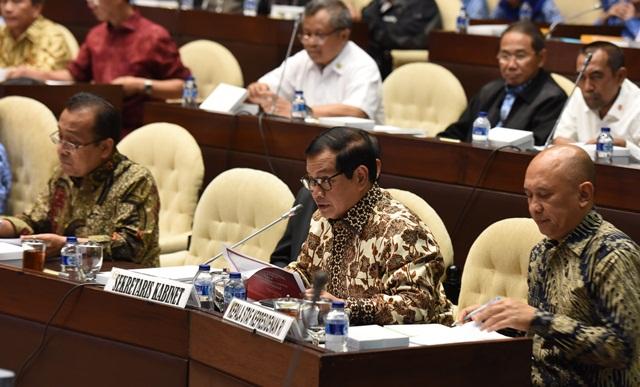 Komisi II DPR Setujui Pagu Anggaran Setkab 2017 Sebesar Rp219,6 Miliar