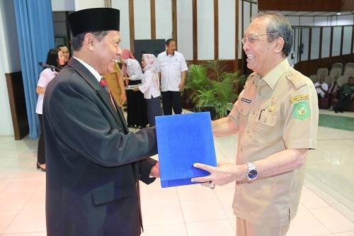 Sekda Medan Hadiri Sertijab Kepala LPP RRI Medan