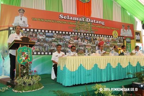 Kecamatan Medan Amplas Layak Jadi Juara Kecamatan Terbaik se-Sumut