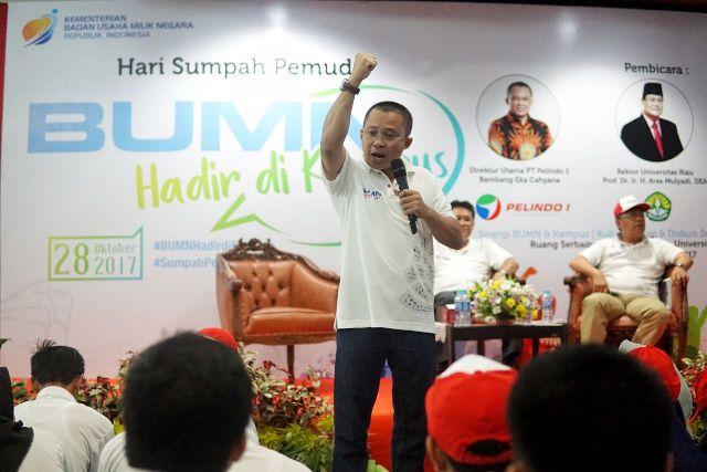 PT Pelindo 1 dan Airnav Bagikan Inspirasi ke Generasi Muda Indonesia