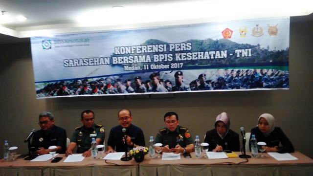 BPJS Kesehatan Bersama TNI Sosialisasi Manfaat JKN-KIS