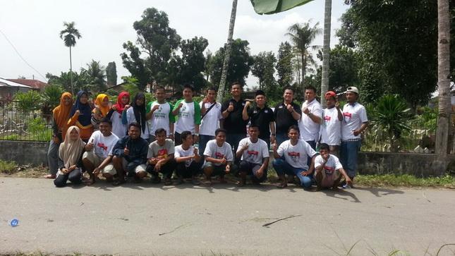 Peringati HUT Partai Perindo, DPW Pemuda Perindo Sumut Gotong Royong dan Tanam Bibit Pohon