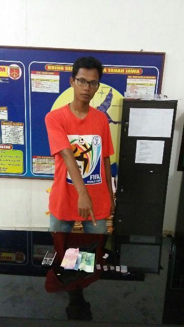 Pengguna dan Pengedar Sabu Diamankan Polsek Tanah Jawa
