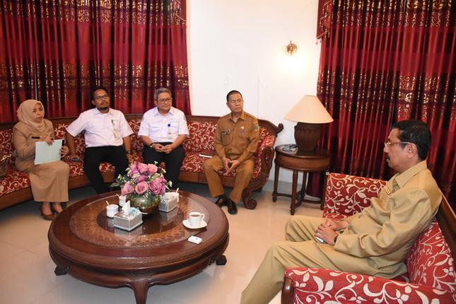 Begini Ekspresi Gubernur Sumut Saat Mengetahui Bantuan Asuransi Kesehatan Tak Maksimal