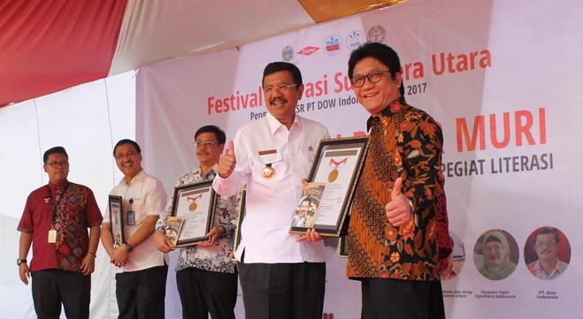 Konsul AS Ucapkan Selamat Atas Raihan Rekor MURI oleh Pegiat Literasi di Sumut