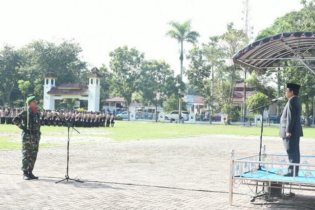 Wakil Bupati Inspektur Upacara Peringatan Kesaktian Pancasila di Deliserdang