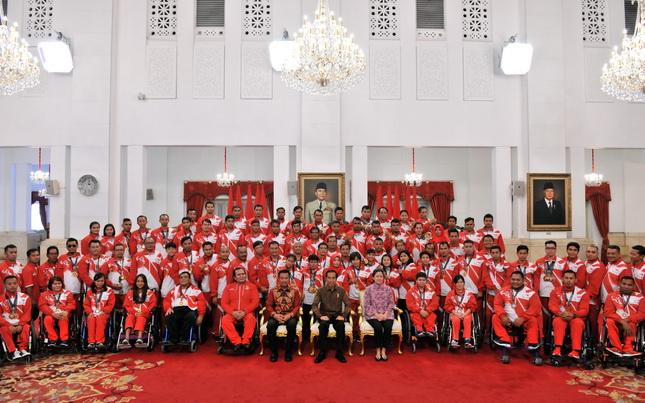 Diterima Presiden Jokowi, Atlet Paragames Tanya Soal Jadi PNS, Bonus, Hingga Sepeda