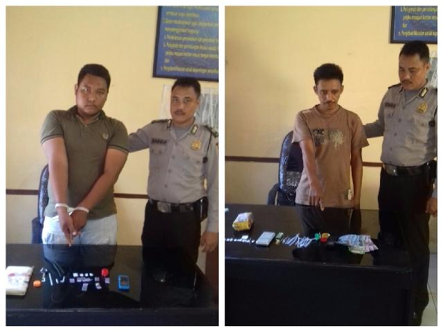Edarkan Sabu, Sunardi dan Nur Diamankan Polsek Perdagangan 