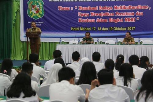 Walikota Medan Buka Dialog Kebangsaan Bagi Para Pelajar se-Kota Medan