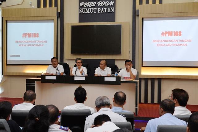 Akomodir Kebutuhan Angkutan Berbasis Aplikasi, Kemenhub Sosialisasikan Permenhub PM 108/2017 di Medan