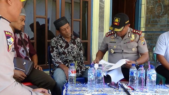 Blusukan, Kapolres Simalungun Sambangi Warga Huta Sidiam-diam, Kecamatan Silau Kahean