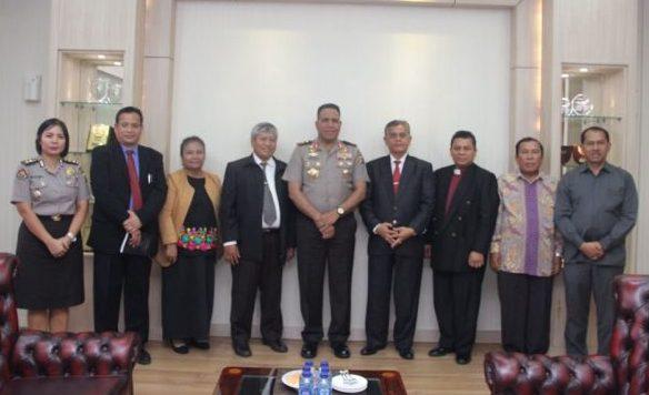 Kapolda Sumut Terima Audensi dari Ephorus HKBP 