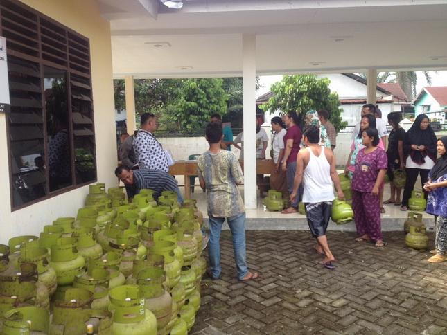 Operasi Pasar Elpiji 3 Kg di Binjai, Harga Rp 16.000 per Tabung