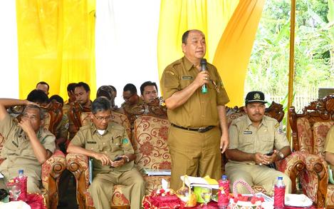 Tim Penilai Kecamatan Terbaik Kunjungi Kecamatan Lumut di Tapanuli Tengah