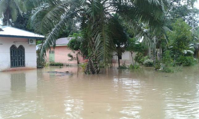 Sembilan Dusun di Kecamatan Besitang Langkat Terendam Banjir
