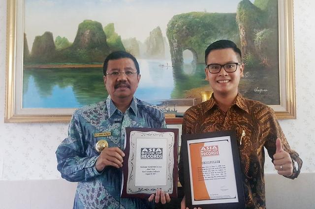 Raih Rekor Asia, Albert Masli Dapat Pujian dari Gubernur Sumut