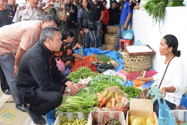 Relokasi Pasar Salak di Pakpak Bharat Berlangsung Lancar dan Aman