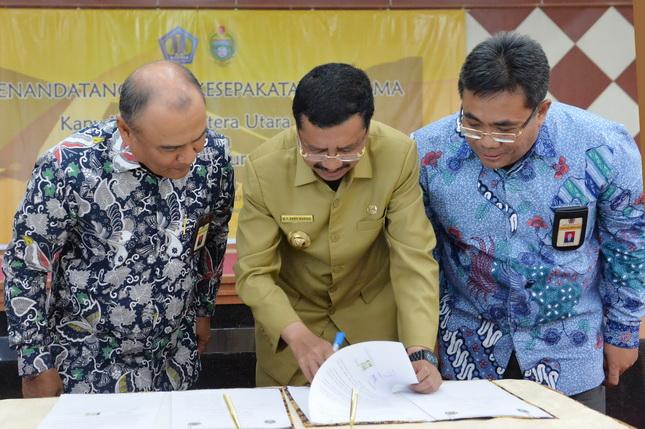 Optimalkan Penerimaan Pajak, Pemprovsu Teken MoU Dengan Kanwil Pajak