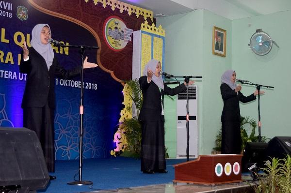 Hasil Sementara Cabang Syarhil Quran, Peserta Puteri Provinsi Aceh Unggul