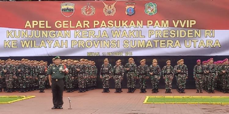 Pangdam l/BB Cek Kesiapan Pasukan Pam VVIV RI 2 dalam Rangka Penutupan MTQN ke XXll   