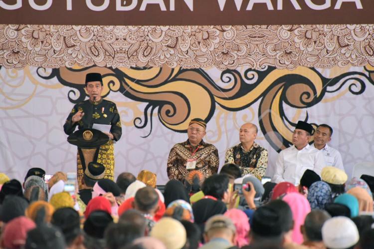 Jokowi Sambangi Paguyuban Warga Jawa Sumatera