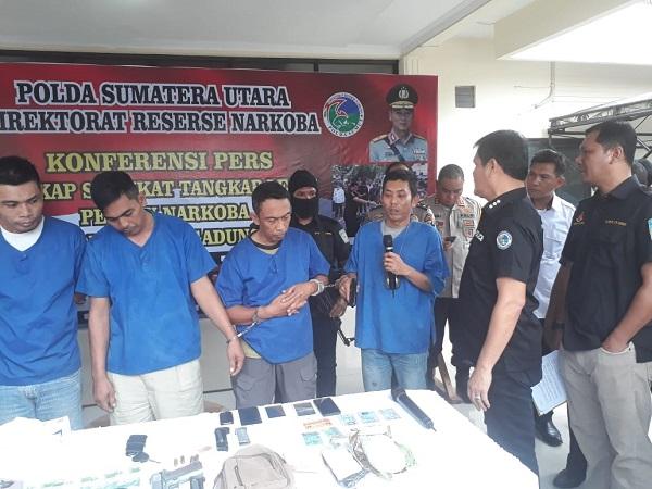 Sindikat Polisi Gadungan Tangkap Lepas Pelaku Narkoba Diringkus Polda Sumut