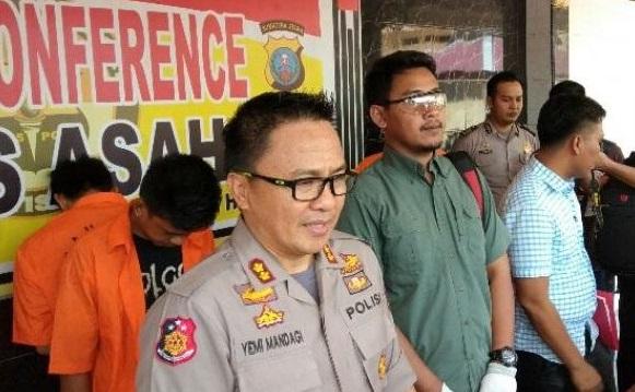 Anggota Komplotan Perampok Asal Palembang Diringkus Polres Asahan 