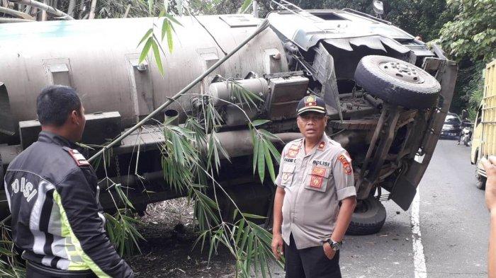 Truk Alami Kecelakaan di Sibolangit, Arus Lalulintas Medan-Berastagi Macet