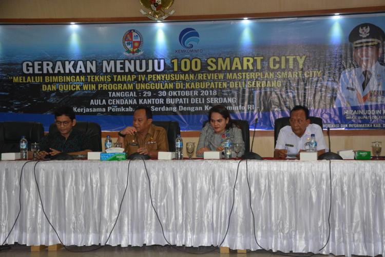 OPD Deli Serdang Komit Dukung Gerakan Menuju 100 Smart City