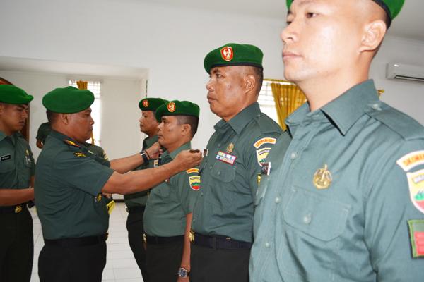 Danrem 022/PT Pimpin Laporan Korps Kenaikan Pangkat Perwira, Bintara dan Tamtama